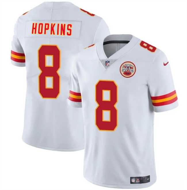 Men & Women & Youth Kansas City Chiefs #8 DeAndre Hopkins White Vapor Untouchable Limited Stitched Jersey,We sell and wholesale Men & Women & Youth Kansas City Chiefs #8 DeAndre Hopkins White Vapor Untouchable Limited Stitched Jersey on line form chian!